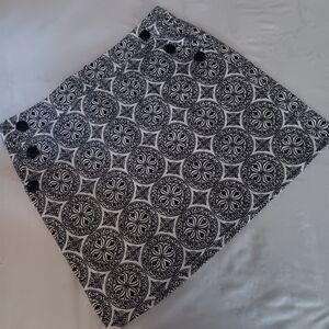 STOOSH Black and White Patterned Mini Skirt XL